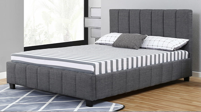 Cama tapizada