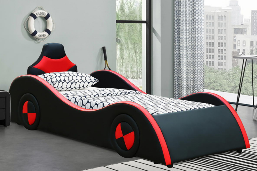 CAMA TEMÁTA DE COOL RACER Para Niños