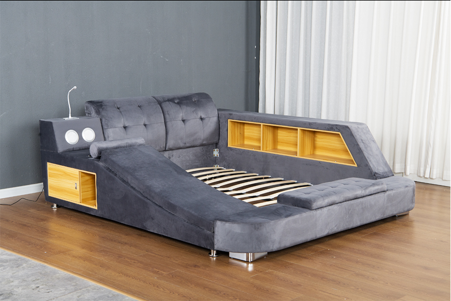 1550 248 × 288 × 73cm MASAJE DE MASAJE CAMA DE MOTOR