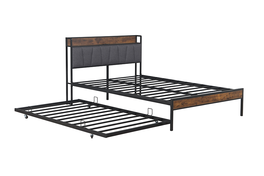 Marco de Cama de Estilo Industrial 4550-1u Literas de Estilo Industrial