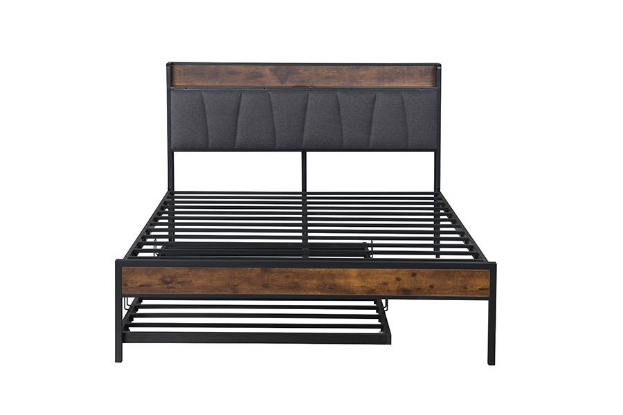 Marco de Cama de Estilo Industrial 4550-1u Literas de Estilo Industrial