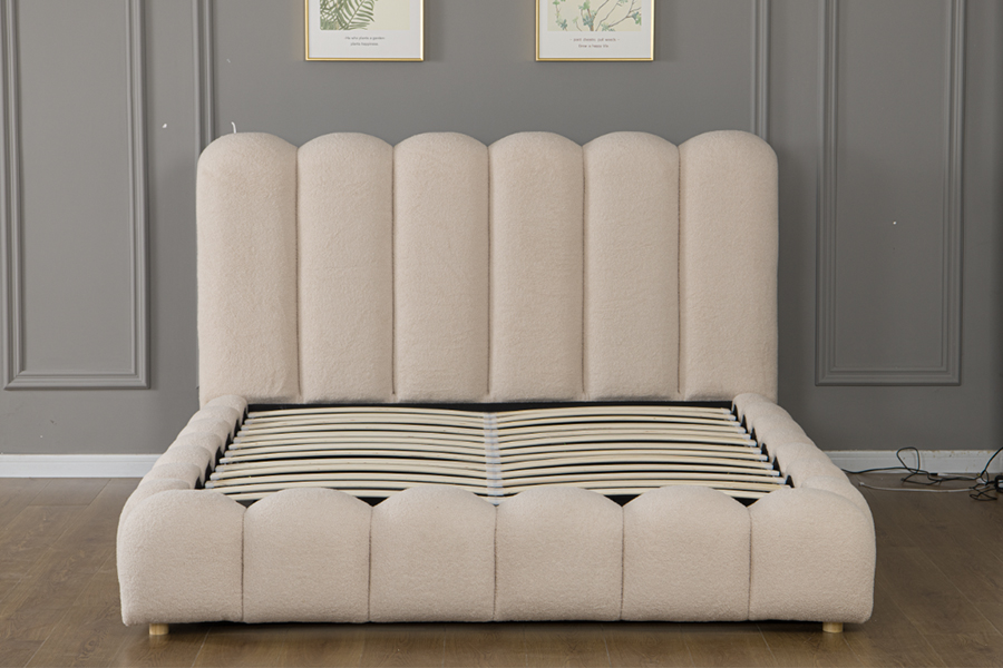 4878G CAJONES DE ALMACENAMIENTO EN Forma de Pétalo en Forma de Marco de Cama Suave