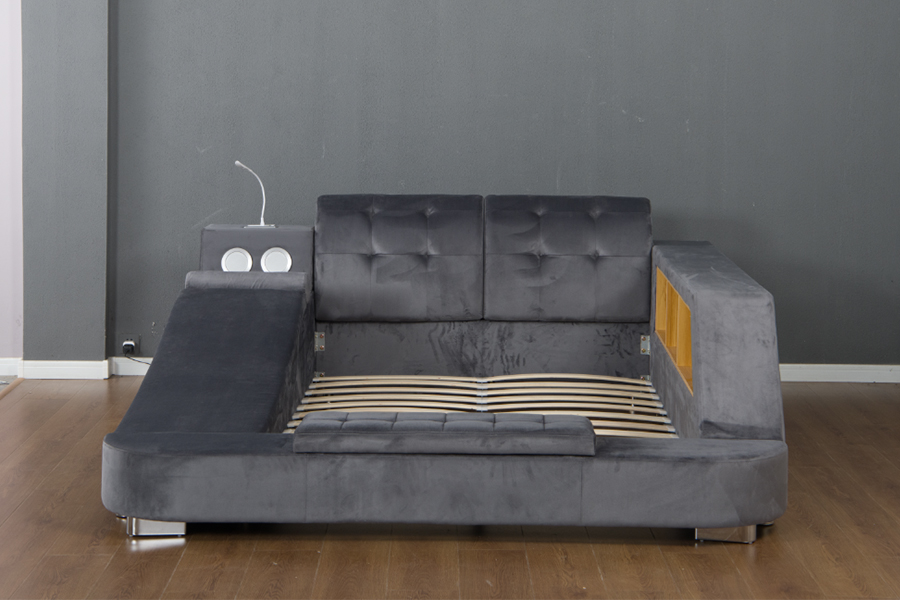 1550 248 × 288 × 73cm MASAJE DE MASAJE CAMA DE MOTOR