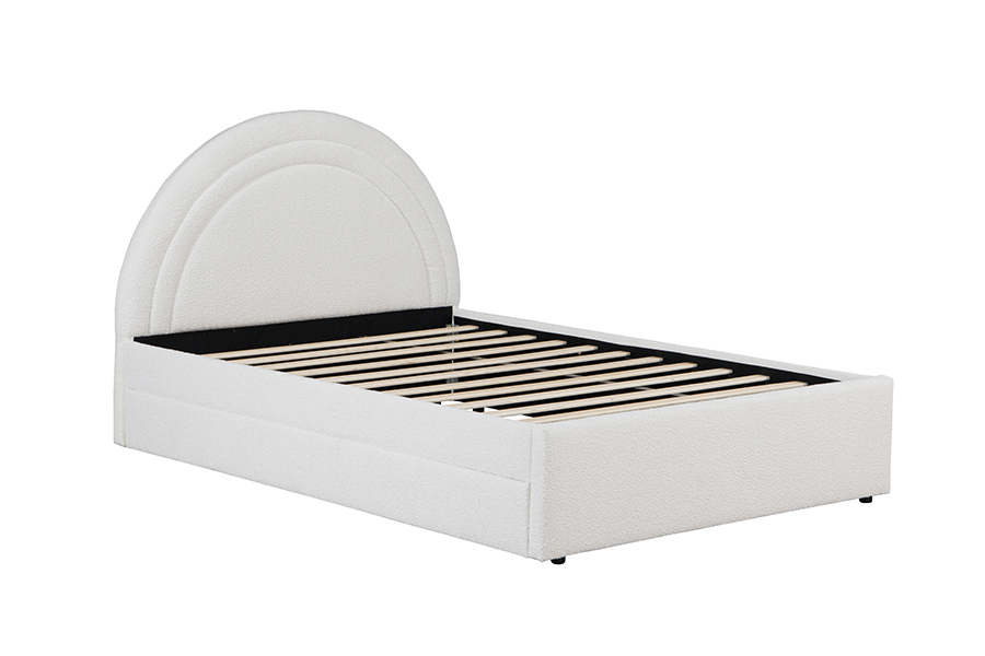 4542 BUNT BUNK TAPADO EN LA CAMA DE ALMACENAMIENTO CURVO