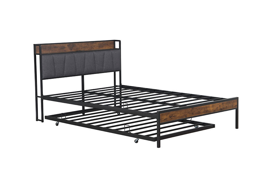 Marco de Cama de Estilo Industrial 4550-1u Literas de Estilo Industrial