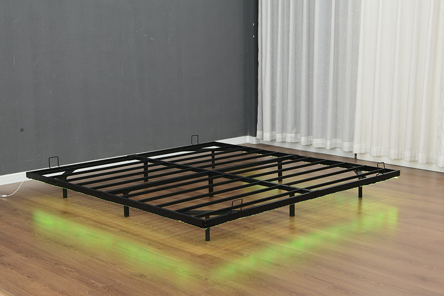 4600 Marco de Cama de Tira de Luz de Metal Flotante