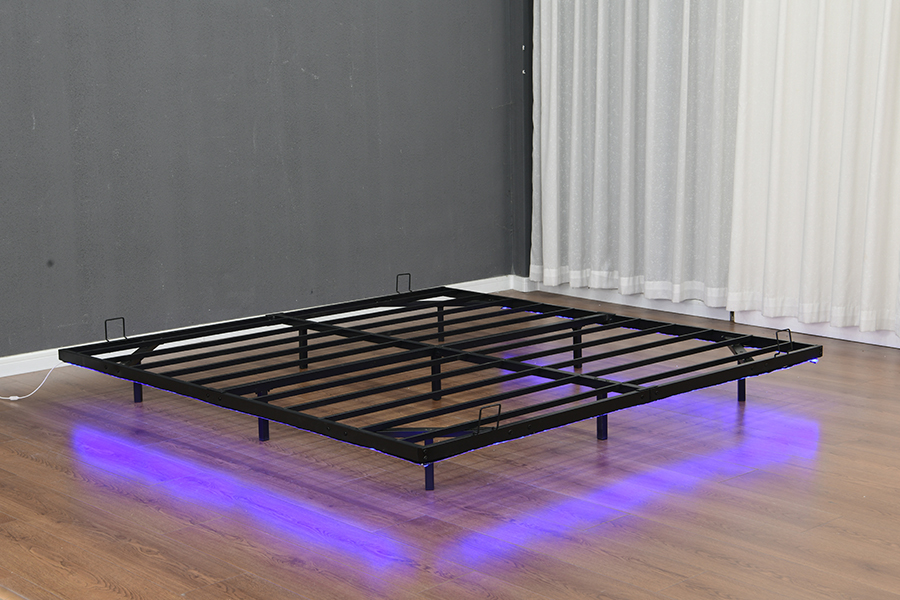 4600 Marco de Cama de Tira de Luz de Metal Flotante
