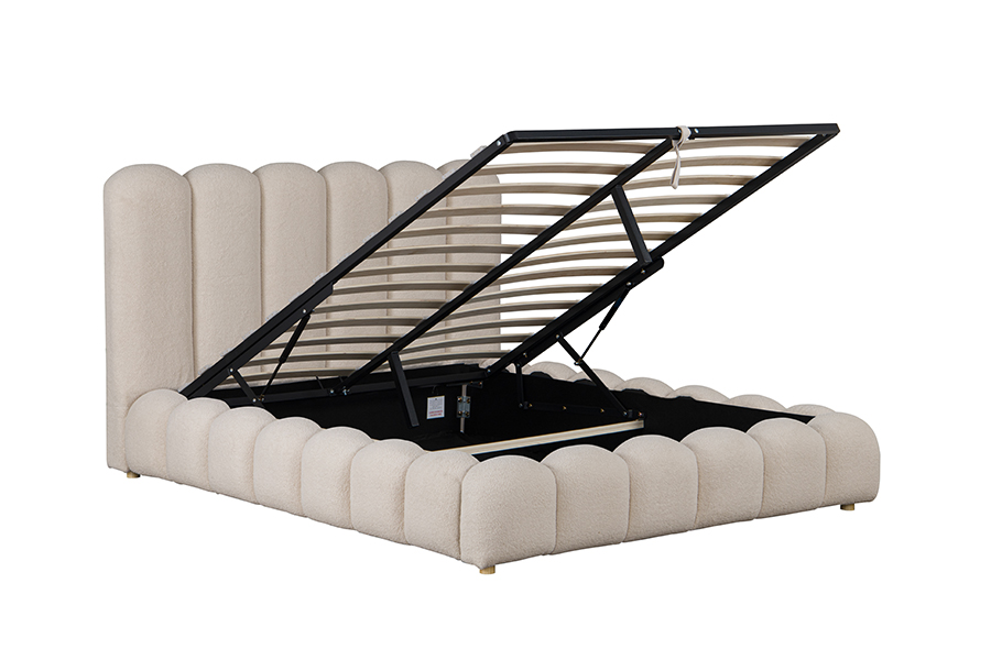 4878G CAJONES DE ALMACENAMIENTO EN Forma de Pétalo en Forma de Marco de Cama Suave