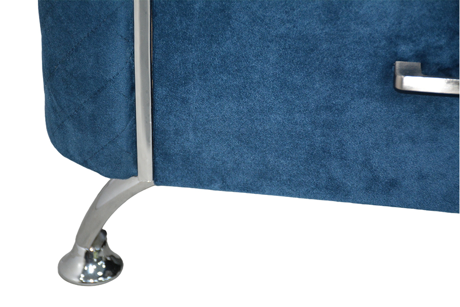 Mesita de Noche de Terciopelo de Diamante WS954