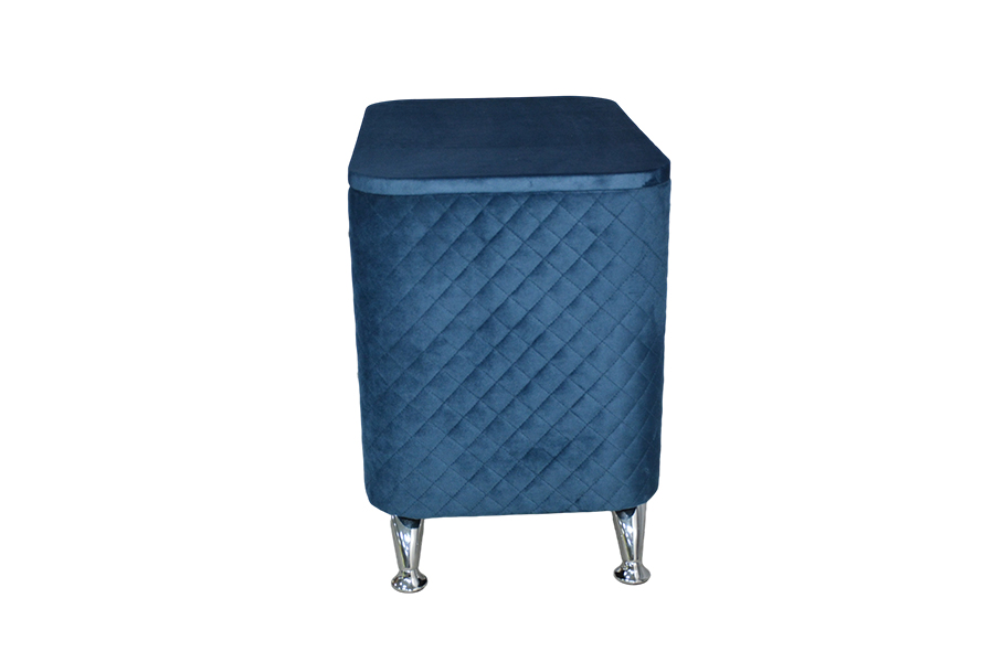 Mesita de Noche de Terciopelo de Diamante WS954