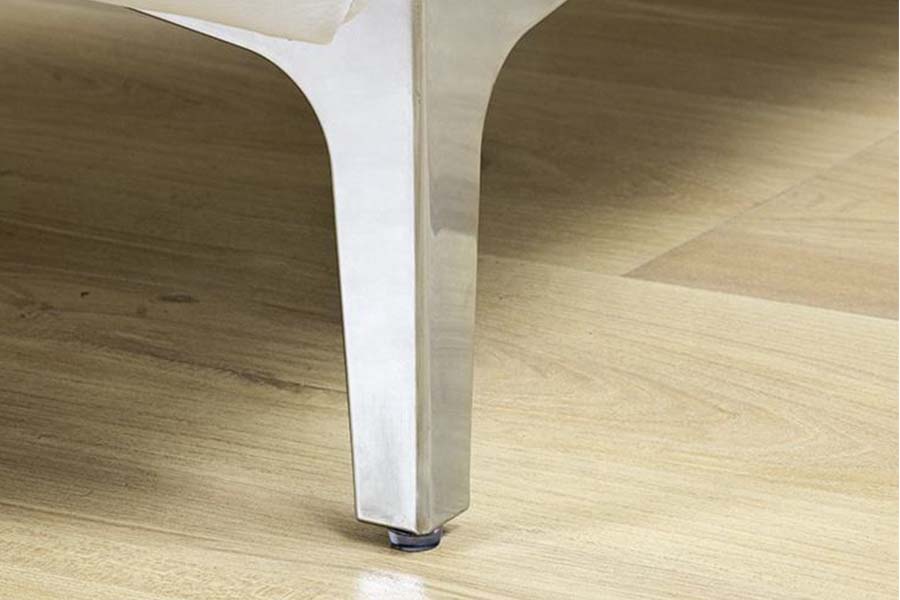 1586 Cama tapizada con marco de madera suave de cuero PU blanco