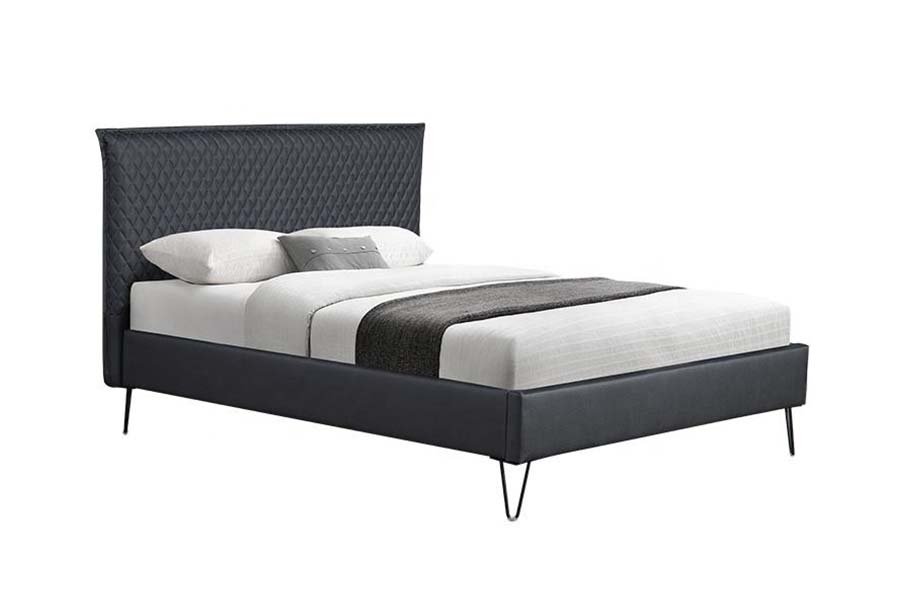 Cama Bett de cuero 1664 Cama tapizada de estilo moderno