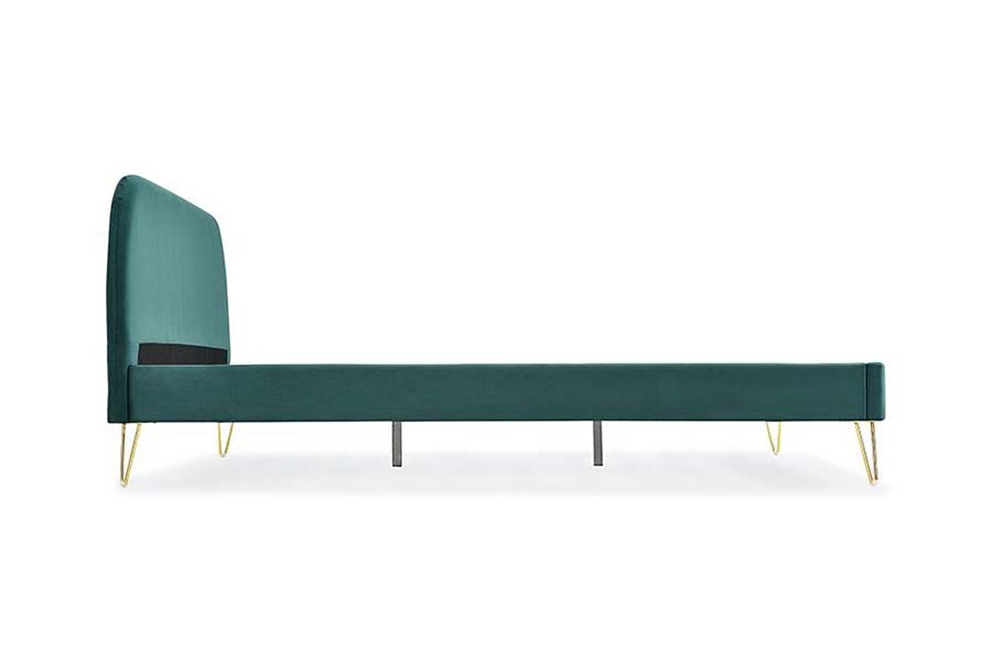 1475 Cama tamaño king de alta calidad, cama tapizada